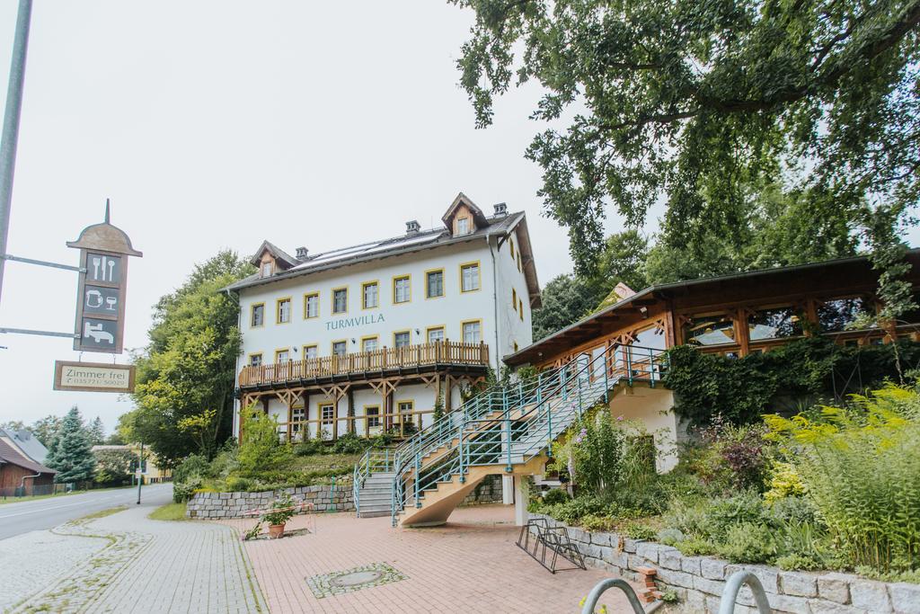Turmvilla Bad Muskau Bagian luar foto