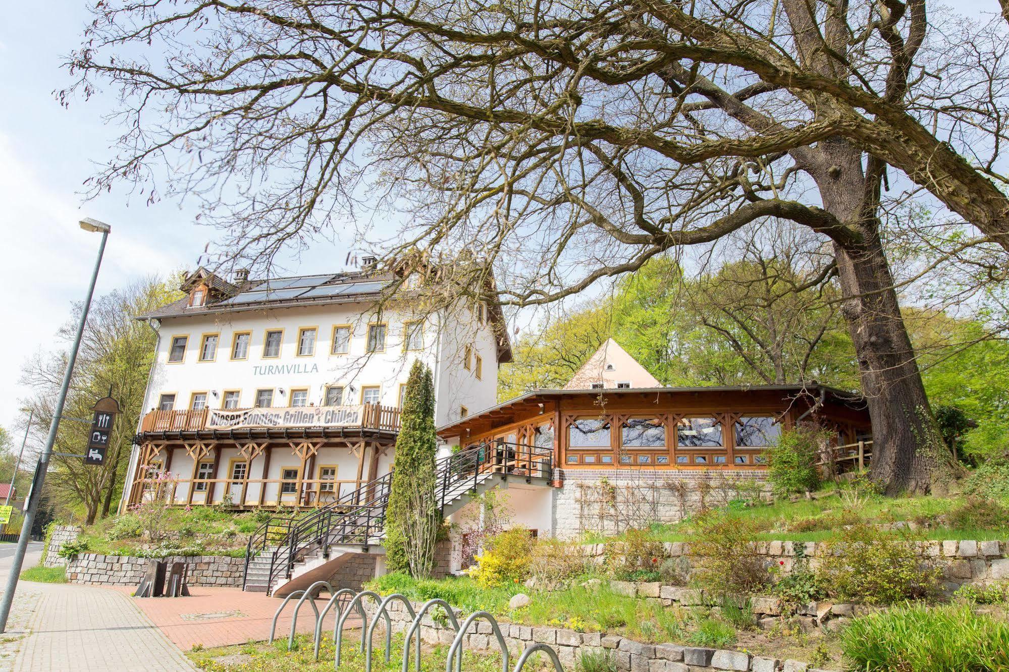 Turmvilla Bad Muskau Bagian luar foto